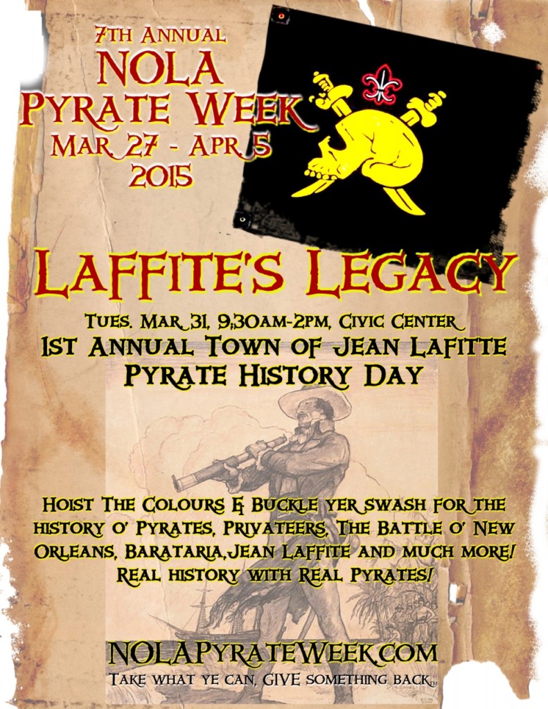 Pyrate History Day In Jean Lafitte